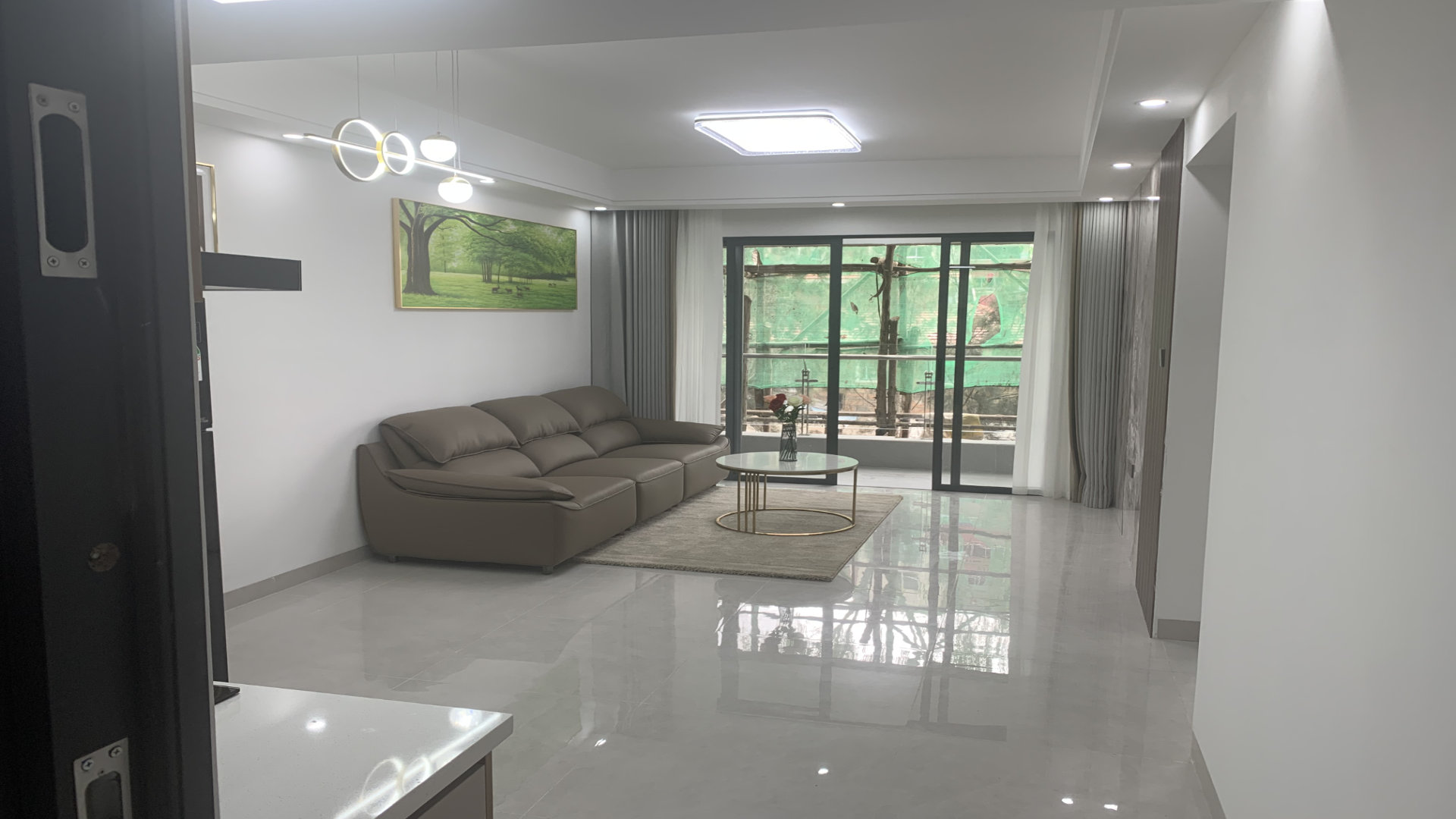 Exterior view of mini 2 bedroom apartment development for sale in Syokimau, Nairobi overlooking Nairobi National Park