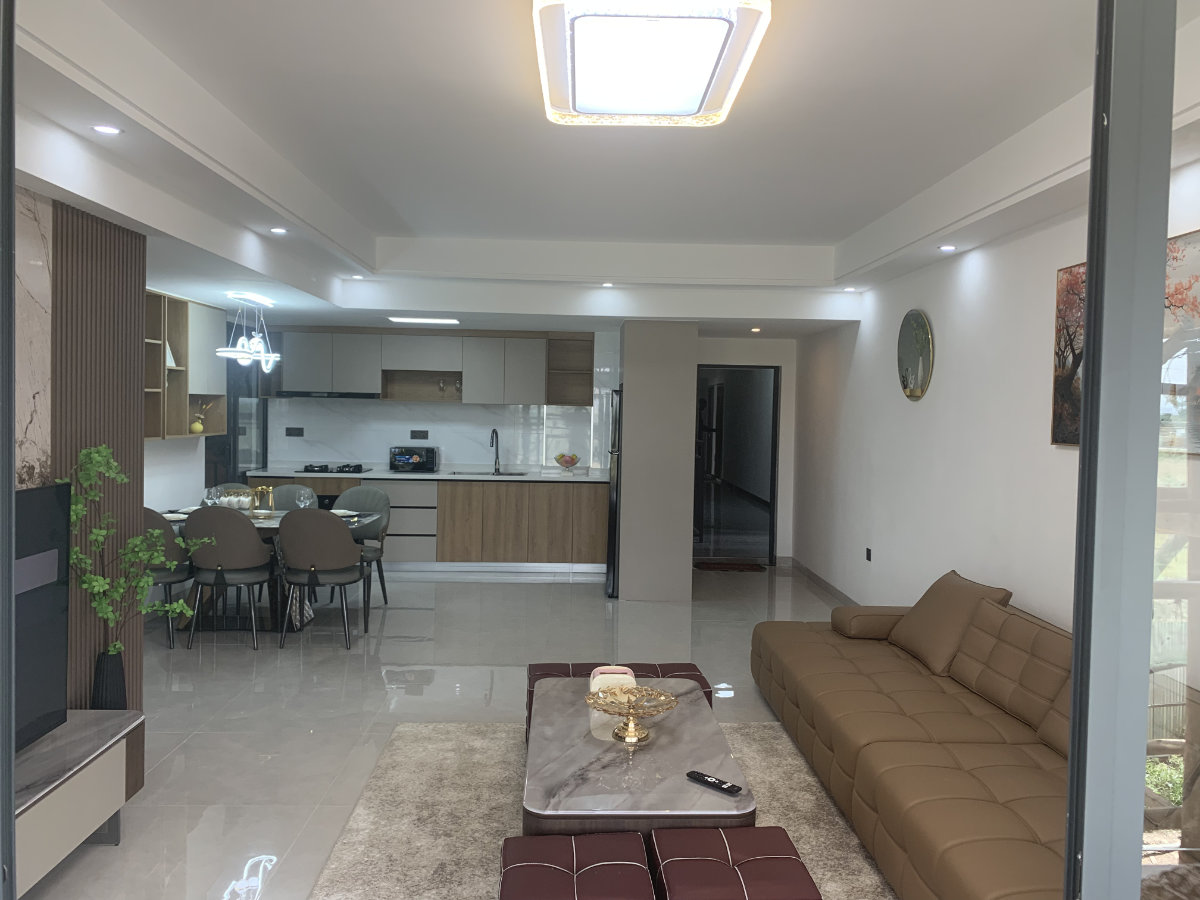 Exterior view of 3 bedroom apartment development for sale in Syokimau, Nairobi overlooking Nairobi National Park