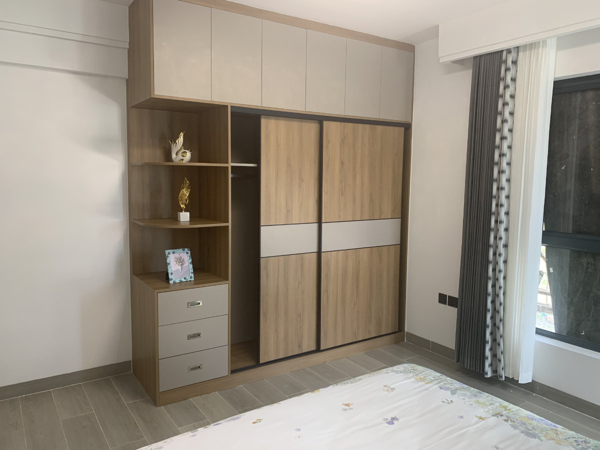 Exterior view of 2 bedroom apartment development for sale in Syokimau, Nairobi overlooking Nairobi National Park