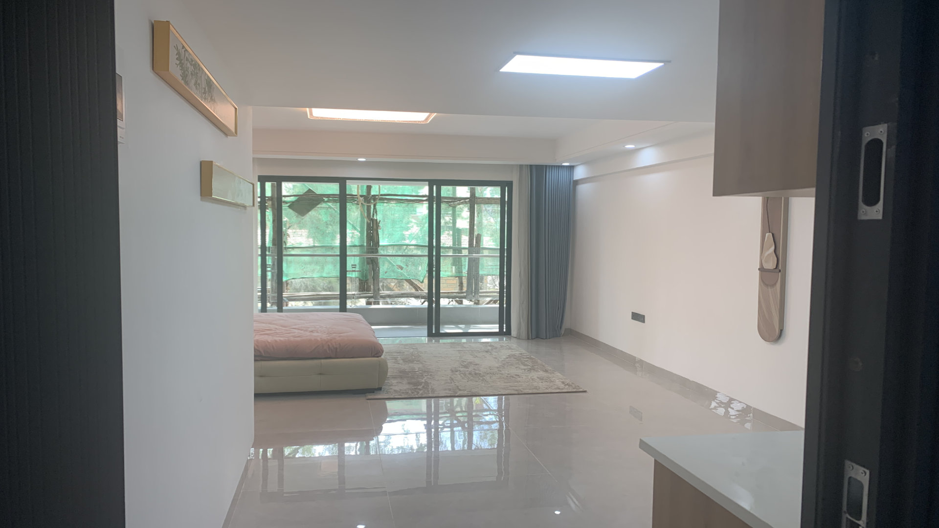 Exterior view of studio bedroom apartment development for sale in Syokimau, Nairobi overlooking Nairobi National Park