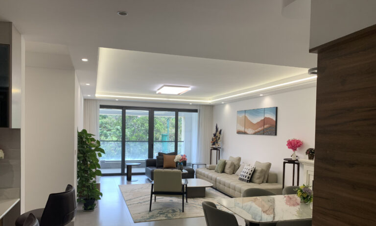 Living area at Sunset Park Residences near Westgate Mall