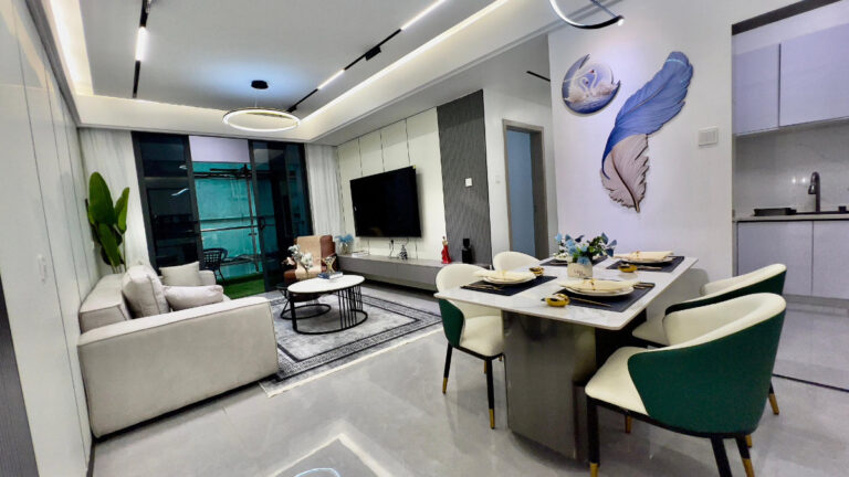 Living room at Citi Rise Residency in Westlands