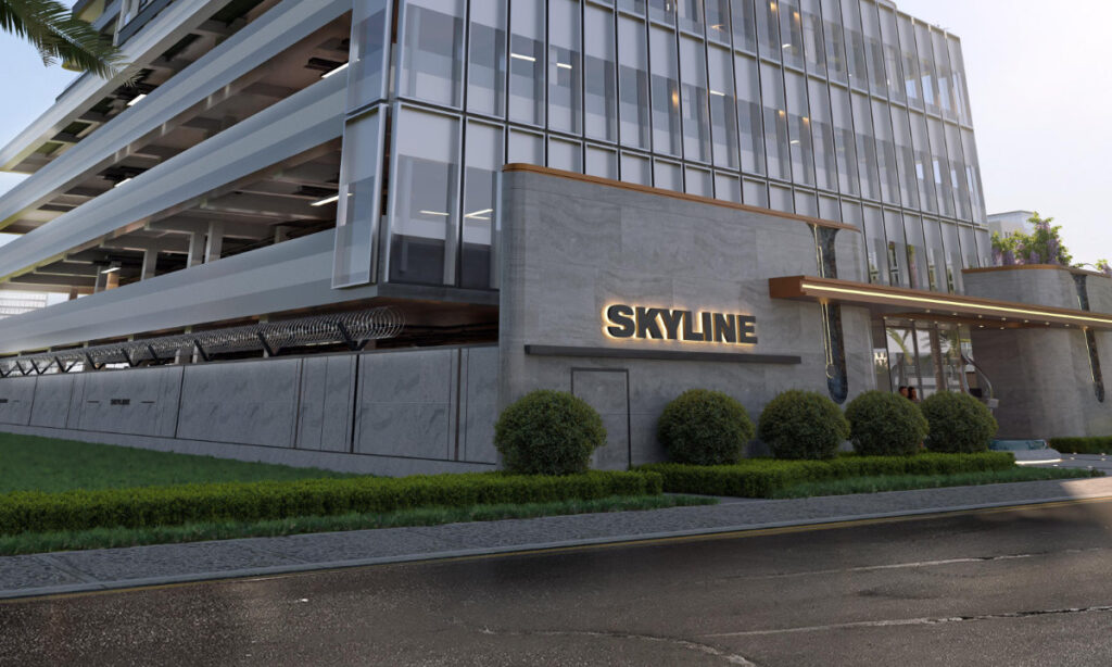 Exterior view of Skyline Westlands apartments on Westlands Road