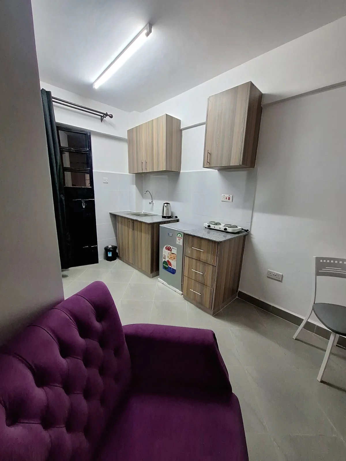 Furnished studio apartment for rent in Nairobi