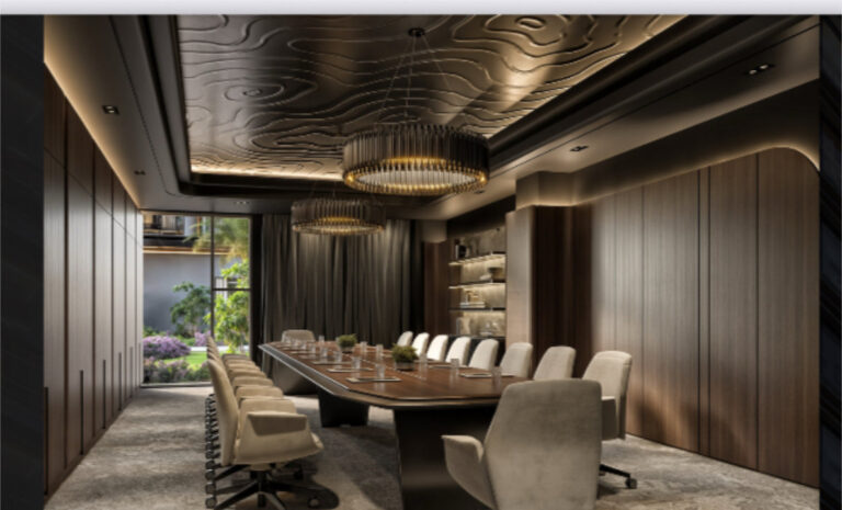 Hotel-style lobby at Diplomat Residencies Westlands