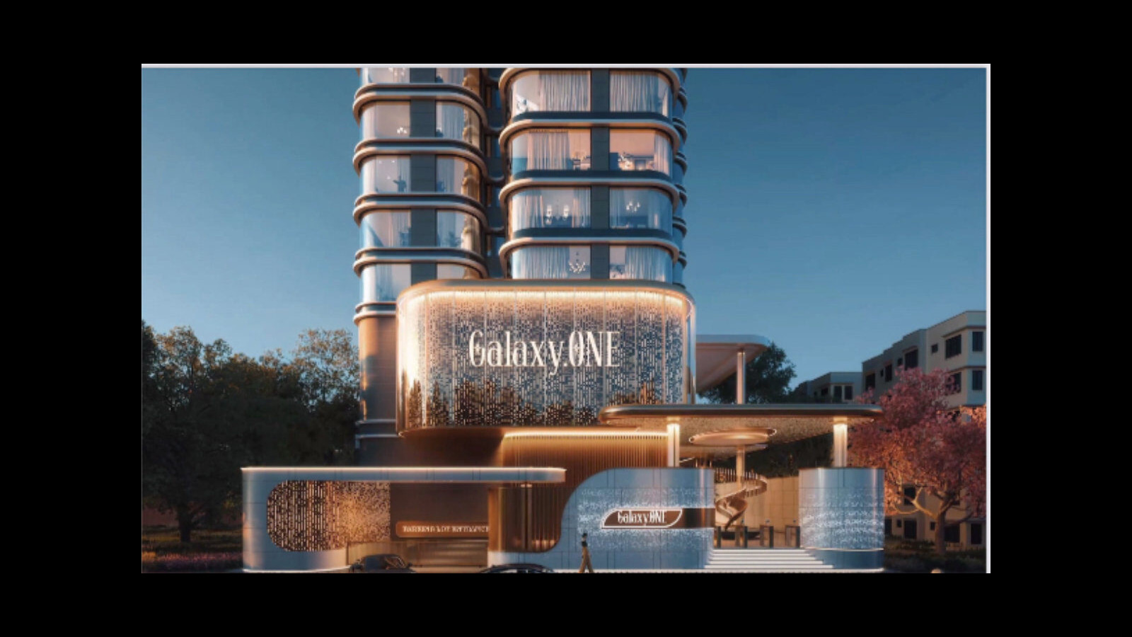 Exterior view of Galaxy One on Rhapta Road in Westlands, Nairobi